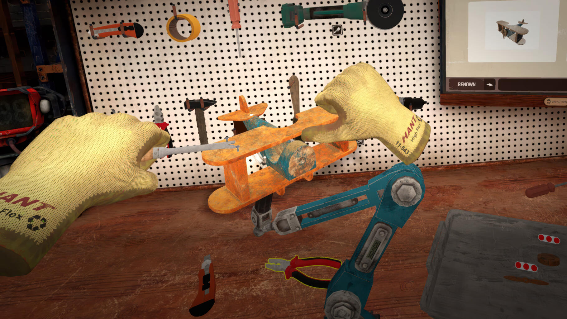 Workshop Simulator VR